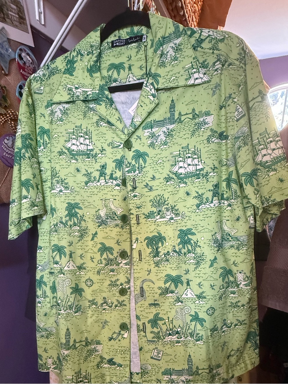 Dapper Dandy x Loco Lindo Neverland Toile Men’s Shirt